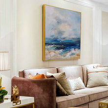 Load image into Gallery viewer, Beach Sunset Painting Ocean Painting Landscape Op018