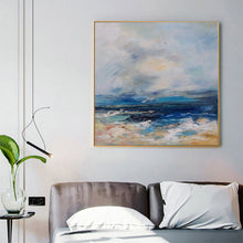 Load image into Gallery viewer, Beach Sunset Painting Ocean Painting Landscape Op018