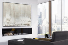 Load image into Gallery viewer, Large Abstract Gray Painting Pink Painting Landscape Painting Op011