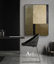 Load image into Gallery viewer, Dark Green Abstract Painting Oversized Artwork for Walls Dp064