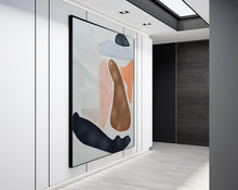 Load image into Gallery viewer, Women Abstract Painting Textured Wall Art Nude Minimalist Art Np092