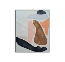 Load image into Gallery viewer, Women Abstract Painting Textured Wall Art Nude Minimalist Art Np092