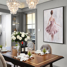 Load image into Gallery viewer, Ballerina Fine Art Dancer Oil Painting on Canvas Op058