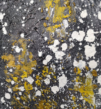 Load image into Gallery viewer, Gray Gold Acrylic Painting Modern Art Oversize Painting Kp017