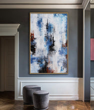 Load image into Gallery viewer, Large Sofa Painting Colourful Abstract Painting Oversize Painting Bp069