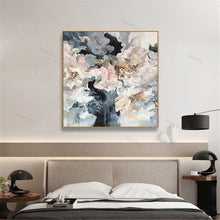 Load image into Gallery viewer, Abstract Handmade Flower Painting Large Paintings for Bedroom Gp053