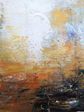 Load image into Gallery viewer, Abstract Painting on Canvas Yellow White Painting Abstract Art Cp023