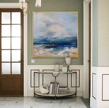 Load image into Gallery viewer, Beach Sunset Painting Ocean Painting Landscape Op018