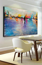 Load image into Gallery viewer, Large Modern Canvas Art Office Wall Art,Texture Art Gp065