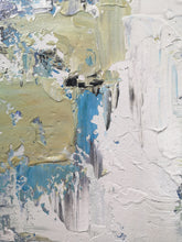 Load image into Gallery viewer, Heavy Texture Art Grey Wall Art Green Painting For Living Room Ap113