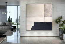 Load image into Gallery viewer, Black and White Abstract Painting Large Contemporary Paintings Yp031