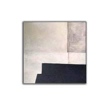 Load image into Gallery viewer, Black and White Abstract Painting Large Contemporary Paintings Yp031