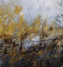 Load image into Gallery viewer, Brown Gray Abstract Painting Landscape Abstract Art Kp010