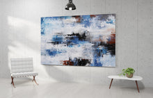 Load image into Gallery viewer, Large Sofa Painting Colourful Abstract Painting Oversize Painting Bp069