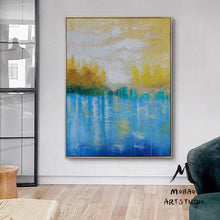 Load image into Gallery viewer, Pop Art Paintings on Canvas Original Sunset Landscape Painting Np070