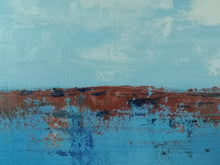 Load image into Gallery viewer, Cloud Oil Painting Blue Ocean Abstract Painting Living Room Sofa Art Np051