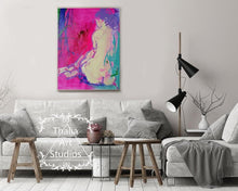Load image into Gallery viewer, Hand Painted Nude Back Female Painting Nude Body Bedroom Painting Np014