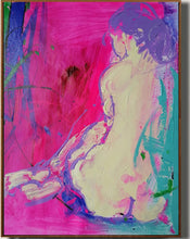 Load image into Gallery viewer, Hand Painted Nude Back Female Painting Nude Body Bedroom Painting Np014