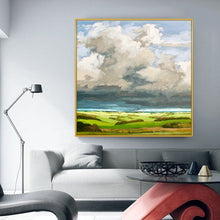 Load image into Gallery viewer, Large Paintings for Living Room Wall Landscape Painting Countryside Gp050