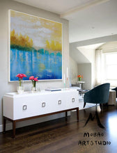 Load image into Gallery viewer, Pop Art Paintings on Canvas Original Sunset Landscape Painting Np070