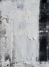 Load image into Gallery viewer, Oversize Minimalist Acrylic Painting on Canvas Black and White Ap043