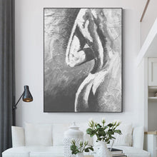 Load image into Gallery viewer, Modern Nude Painting Woman Erotic Art Nake Painting Modern Art Op072