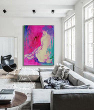 Load image into Gallery viewer, Hand Painted Nude Back Female Painting Nude Body Bedroom Painting Np014