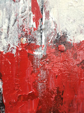 Load image into Gallery viewer, Red Painting Modern Wall Painting Contemporary Art Heavy Texture Painting Kp021