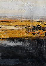 Load image into Gallery viewer, Black And White Gold Minimalist Abstract Oversize Canvas Wall Art Ap079