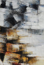 Load image into Gallery viewer, Green Gray White Abstract Artwork Oversize Texture Oil Painting Ap091