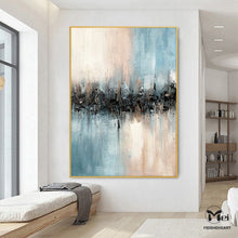Load image into Gallery viewer, 3D Beige Textured Canvas Painting Minimalist Art For Living Room Kp029