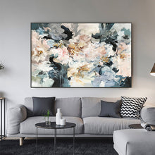 Load image into Gallery viewer, Abstract Handmade Flower Painting Large Paintings for Bedroom Gp053