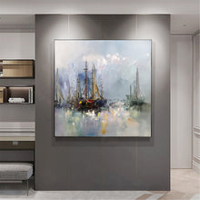 Load image into Gallery viewer, Large Canvas Wall Art for Living Room Abstract Painting on Canvas Gp052