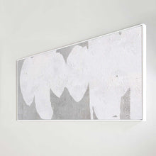 Load image into Gallery viewer, Large Minimalism Abstract Painting White Grey Abstract Canvas Art Dp061