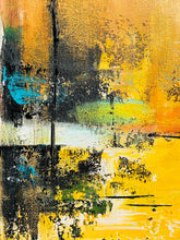 Load image into Gallery viewer, Yellow Brown Abstract Painting,Home Decor,Paintings on Canvas Bp046