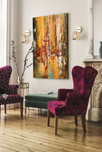 Load image into Gallery viewer, Extra Large Modern Wall Art Palette Knife Canvas Abstract Painting Gp079