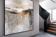 Load image into Gallery viewer, Beige And Brown Contemporary Art Rich Texture Painting Ap002