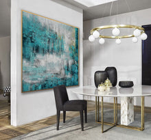 Load image into Gallery viewer, Thick Heavy Textured Square Acrylic Painting Modern Texture Abstract Ap056