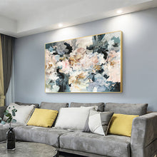 Load image into Gallery viewer, Abstract Handmade Flower Painting Large Paintings for Bedroom Gp053