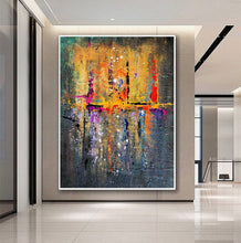 Load image into Gallery viewer, Buy Large Paintings Online Palette Knife Canvas Abstract Painting Bp014