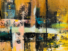 Load image into Gallery viewer, Yellow Brown Abstract Painting,Home Decor,Paintings on Canvas Bp046