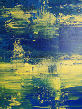 Load image into Gallery viewer, Deep Blue Abstract Painting Seascape Painting Kp014