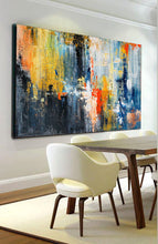 Load image into Gallery viewer, Enormous Wall Art Palette Knife AbstractPainting on Canvas Gp090