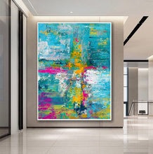 Load image into Gallery viewer, Sofa Paintings Canvas Art Painting,palette Knife Canvas Bp045