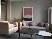 Load image into Gallery viewer, Large Wall Artwork Lilac and Black Canvas Wall Art Gp044