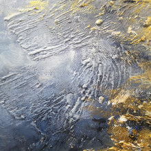 Load image into Gallery viewer, Gold Painting Silver Painting Contemporary Art Extra Large Wall Art Kp012