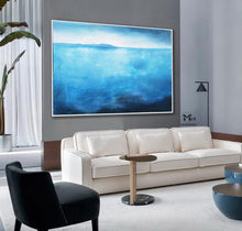 Load image into Gallery viewer, Blue Painting Large Original Painting On Canvas Abstract Acrylic Painting Kp016