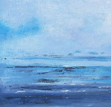 Load image into Gallery viewer, Large Ocean Abstract Painting Beach Modern Painting Seascape Ap120