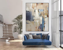 Load image into Gallery viewer, Oversized Wall Art Canvas Modern Abstract Painting Huge Art Np089