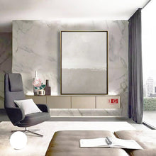 Load image into Gallery viewer, Beige and White Painting Beige Abstract Painting Beige Wall Decor Qp055